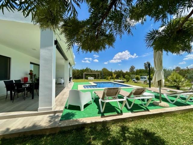 Villa Ole Tu Andalucia Sanlúcar la Mayor Exterior foto